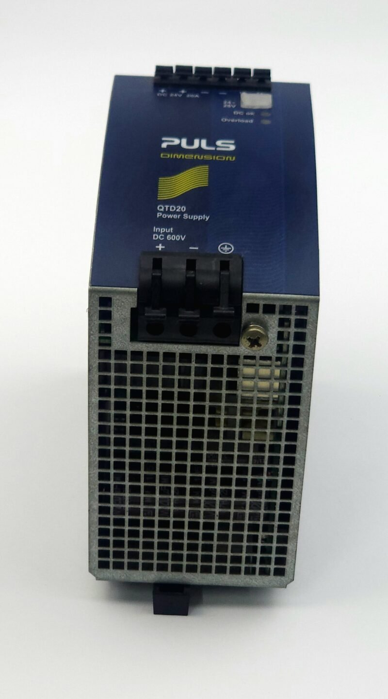 20260923_182731 Ürün Başlığı: PULS DIMENSION QTD20.241 DC/DC Dönüştürücü / Güç Kaynağı (600VDC / 24VDC 20A 480W)
